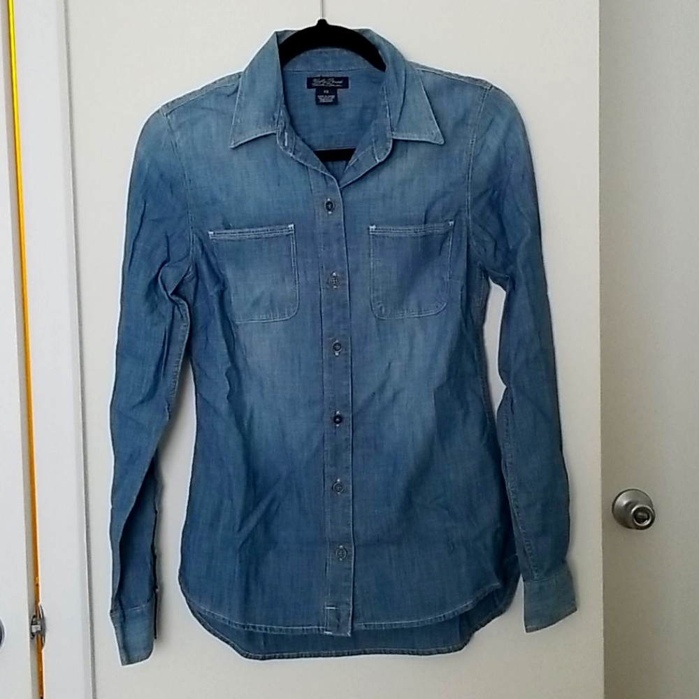 🍀LB Chambray Top🍀